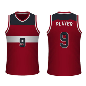 Maillot de basket-ball sur mesure pour hommes de grande taille ensemble de vêtements de sport en polyester respirant imprimé avec design uni - Product Image 6