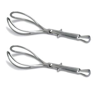 Fórceps de partería Naegele de 36cm de alta calidad, instrumentos quirúrgicos de ginecología, fórceps obstétricos, Manual de acero inoxidable - Product Image 2