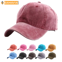 Gorra de Béisbol Deportiva de 6 Paneles de Alta Calidad OEM de SAMAVIA, Visera Curva, Bordado 3D Personalizado, Estilo Hip Hop, Lona, para Fiestas