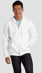 Sudadera con Capucha de Forro Polar con Cremallera para Hombre, Personalizada, Impermeable, de Secado Rápido, Color Sólido, Informal, Deportiva - Product Image 3