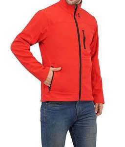 Precios al por mayor baratos Softshell suave chaqueta impermeable para hombre logotipo personalizado diseño OEM - Product Image 2