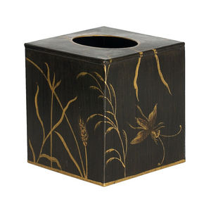 Boîte de papier de soie en laiton massif poli fini avec un design attrayant parfait pour porte-serviettes élégant et support - Product Image 6