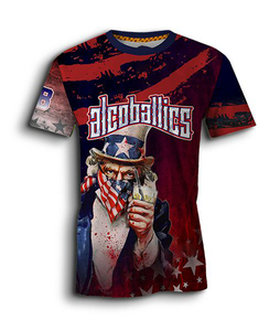 MAILLOT DE BASEBALL PERSONNALISÉ PAR SUBLIMATION MAILLOT DE SOFTBALL MAILLOT PERSONNALISÉ DE L'ÉQUIPE AVEC SON PROPRE LOGO Col Haut Tenue Décontractée - Product Image 1