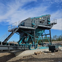 Machine de criblage de gravier vibrante circulaire à 1-4 couches Constmach, la plus vendue, fabriquée en Turquie, avec moteur et boîte de vitesses