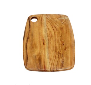 Wholesale Custom Acacia Wood Cheese Board Cutting Block Chopping Boards with Handle for Serving Food <b>Set</b> of 4 Chopping Boards - Product Image 3