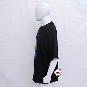 สติกเกอร์ไวนิลกราฟฟิตีแบบลอกลายด้วยความร้อนแบบกำหนดเองสำหรับออกแบบเสื้อผ้าเสื้อยืดผ้าฝ้าย100% ทรงหลวมตัวการ์ตูน300กรัม - Product Image 6