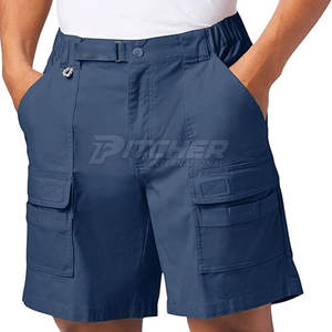 Pantalones Cortos Cargo para Hombre, 100% Algodón, Diseño Ecológico con Múltiples Bolsillos, para Verano, Casual y Aventura - Product Image 4