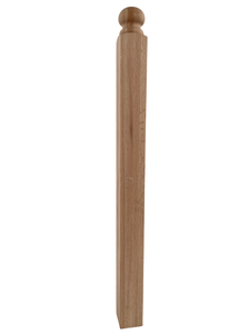 FSC Maple Newel Post with Ball Top 4004B Durable Modern and Simple for any wooden indoor outdoor staircase - Product Image 4