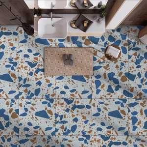 Azulejos de porcelana pulida esmaltada similar al terrazo de 600x1200mm del exportador del fabricante en varios colores inspirados en los mármoles - Product Image 6