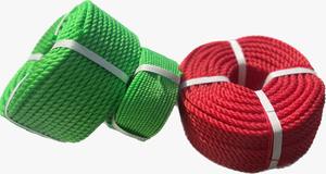 Fabricación en fábrica, cuerdas de pesca de PE trenzadas de plástico de 3 hebras, cuerda de PE de 3MM, cuerda de supervivencia Para, cuerda de paracaídas, cuerda de nailon - Product Image 2