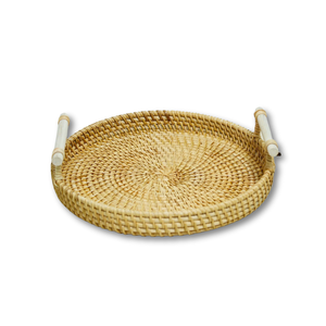 ถาดหวายแฮนด์เมดขายดี: ความสง่างามเหนือกาลเวลาสำหรับบ้านของคุณจากเวียดนามที่มีคุณภาพสูง - Product Image 1