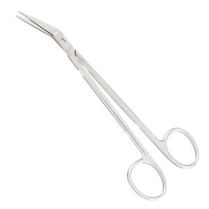 Tijeras para Encías de Uso Médico para Zurdos, Acabado Mate, Punta Roma y Cómodas para Dentistas y Hospitales, de SurgiRight - Product Image 1