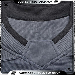 เสื้อเจอร์ซีย์ทีมฮ็อกกี้น้ำแข็งของผู้ชายเสื้อเจอร์ซีย์แขนยาวปักซับลิเมชันแนววินเทจ - Product Image 3