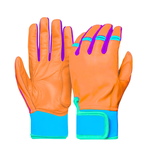 Guantes de Bateo de Béisbol Profesionales Personalizados a Precio de Fábrica, Cuero Genuino, Ligeros y Duraderos, Servicio ODM OEM - Product Image 6