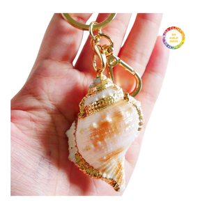 <b>Beach</b> Style Natural Seashell Keychain Handmade Souvenir and <b>Gift</b> Craft - Product Image 2