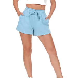 2024 Short de fitness pour femmes avec logo personnalisé respirant Style OEM Prix bas Motif chaud Techniques lavées - Product Image 4