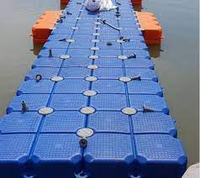 Plate-forme de quai flottant HDPE Pontons flottants en plastique Jet Ski