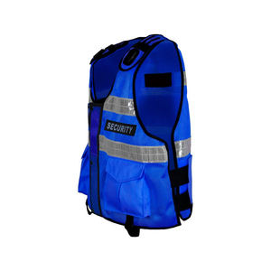 Chaleco de Seguridad Reflectante de Alta Visibilidad, 100% Algodón, Impermeable, con Cremallera Delantera, Logotipo Personalizado y Diseño Unisex - Product Image 4