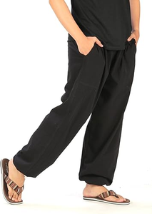 Pantalons de jogging en molleton de coton pour homme personnalisés, pantalons de travail confortables pour homme, vente en gros de pantalons pour homme, lavés à bas prix - Product Image 6
