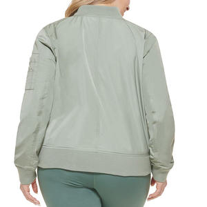 Chaqueta Softshell de talla grande para mujer hecha a medida para deportes de invierno impermeable transpirable con cierre de cremallera relleno de algodón - Product Image 2
