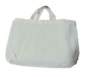 Vente en gros Sac fourre-tout en toile de coton bohème Sac d'épicerie portable de grande capacité Sacs de messager élégants et réutilisables avec fermeture à glissière pour femmes - Product Image 1
