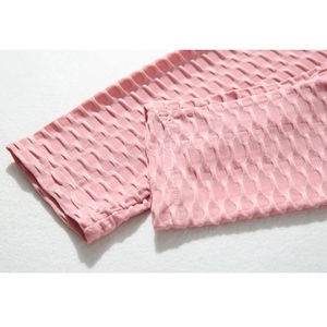 Mallas personalizadas ajustadas de cintura alta, pantalones sin costuras para mujer, ropa de gimnasio de algodón 100%, ropa deportiva para mujer, mallas de Yoga y Fitness - Product Image 2