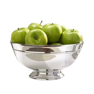 Bol de service de fruits à finition antique Design attrayant vaisselle restauration servant bol de fruits en métal en acier inoxydable pour les fruits - Product Image 4