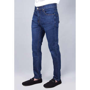 <span class=keywords><strong>Jean</strong></span> Skinny Taille Haute Homme Bernad, Style Hip Hop Vintage, Coupe Boyfriend, Brodé, Tricoté, Couleur Claire, Effet Délavé - Product Image 2