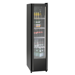 Réfrigérateur élégant pour vin et boissons avec porte en verre de 300 L pour le stockage et la dégustation - Product Image 1