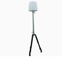 Detektor Omni-Directional Pita Lebar 300MHz - 6200MHz, Pencari Arah 1-2km untuk Pelacak Lokasi dan Rute Pilot UAV FPV