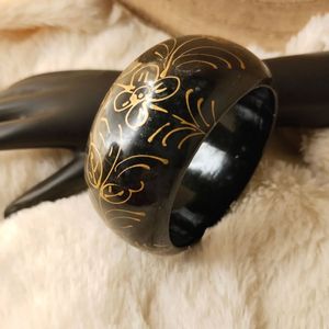 REFER Diseño Brazalete y pulsera de madera Tamaño personalizado Pulseras de madera Brazalete Hecho a mano Flor Brazalete de madera Brazalete - Product Image 3