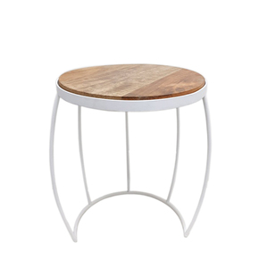 Round Iron Side <strong>Table</strong> <strong>Stool</strong> Marble Bade Indoor Bedroom Accessories Garden Furniture Customized Craft Man Ship