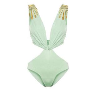Maillots de bain à paillettes pour femmes élégantes | Vêtements de plage moulants respirants | Tenue personnalisée d'été à vente chaude - Product Image 5