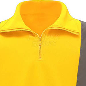 Vêtements de travail en polyester haute visibilité maille fluorescente respirante vêtements de sécurité réfléchissants réglables veste de travail gilet de sécurité - Product Image 5