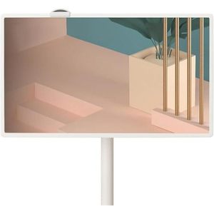 Moniteur tactile capacitif sans fil portable de 27 pouces avec support à roulettes pour usage commercial - Product Image 4