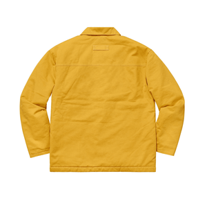 Veste de travail en coton épais personnalisée OEM de haute qualité pour hommes avec poches pour les mains, col rabattu, fermeture éclair à l'avant pour l'hiver, style High Street - Product Image 2