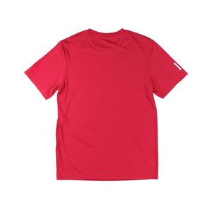 KAP Dry Fit Tee Rojo 100% Poliéster Camiseta que absorbe la humedad Greek Life Fraternity Apparel con logotipo impreso en blanco - Product Image 3