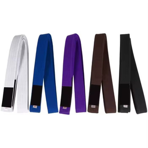 Cinturones de Karate Unisex Ecológicos de 4 cm, 100% Algodón, Secado Rápido, Logotipo Personalizado, Colores Personalizados, Pakistán - Product Image 6