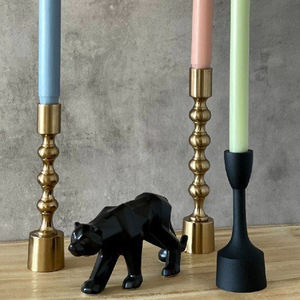 Portavelas de aluminio con diseño Zen Simple, elegante y relajante para el hogar, meditación, Yoga, Navidad, personalizado a granel, venta al por mayor - Product Image 4