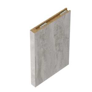 Elemento Vertical de Diseño Italiano Moderno de 30 cm con Acabado Efecto Hormigón para Baño - Product Image 1