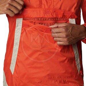 High Quality <b>Canvas</b> <b>Men's</b> Windbreaker <b>Jacket</b> with Hooded Collar Breathable & Quick Dry - Product Image 5