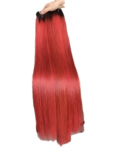 Vietnamhairluxury Cabello Remy Liso, Pelucas y Paquetes de Cabello con Trama Simple, 100% Cabello Humano Virgen, Precio al por Mayor - Product Image 4