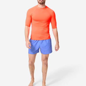 Haut de gymnastique à séchage rapide et à manches longues en tissu tricoté pour la course à pied pour hommes - Product Image 2