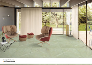 Carreaux en porcelaine vitrifiée brillante 600x600 mm, finition A rmani Olivine-brillante, qualité A A A+, carreaux 60x60 cm pour chambre à coucher et salon de luxe - Product Image 3