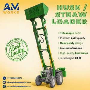 Minicargadora de Ruedas con Retroexcavadora, Telescópica, Alcance de 24 pies, Capacidad de Cucharón de 500 kg, Bajo Costo de Mantenimiento - Product Image 2