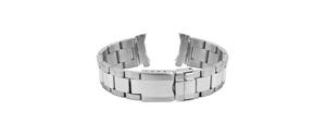 Solid Stainless Steel Soft Adjustable Breathable Luxury <b>Watch</b> Band GD0291 Curved Ends Waterproof Durable 20-22mm Unisex - Product Image 4