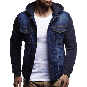 New Design Men Clothing <b>Long</b> Sleeve Washed Jean <b>Denim</b> <b>Jacket</b> Factory High Quality Casual <b>Denim</b> Custom <b>Jackets</b> - Product Image 2