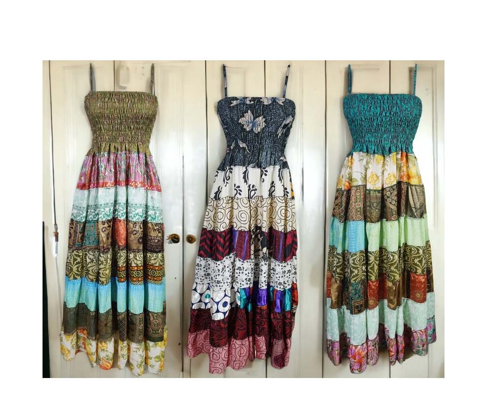 green emerald velvet dress Pink Knee-Length Dress | Tranquil Threads main image 1