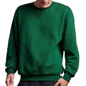 Sudadera de tacto suave con logotipo personalizado de nuevo estilo de alta calidad/Sudadera corta de cuello redondo de Color sólido al por mayor para hombre 2026 - Product Image 6