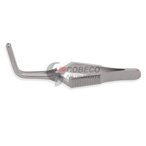 Pinza de Bulldog de tamaño más pequeño, de acero inoxidable, con mandíbulas finas, para cirugía cardíaca y vascular pediátrica. - Product Image 3